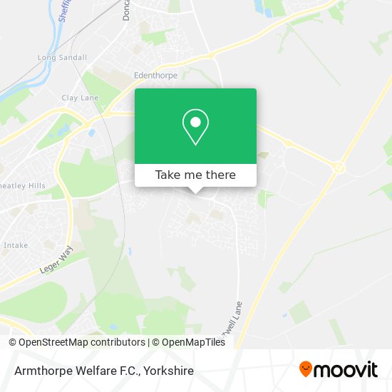 Armthorpe Welfare F.C. map