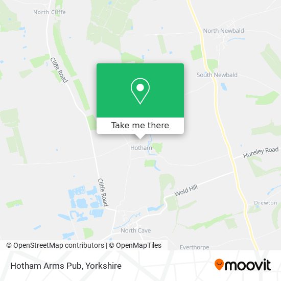 Hotham Arms Pub map