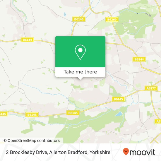 2 Brocklesby Drive, Allerton Bradford map