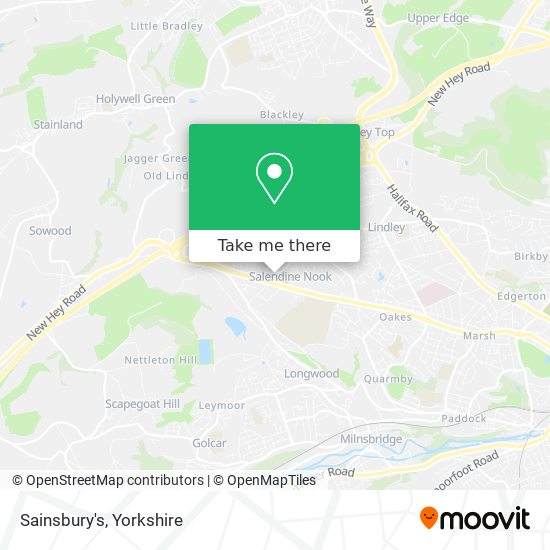 Sainsbury's map