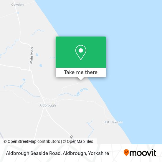 Aldbrough Seaside Road, Aldbrough map
