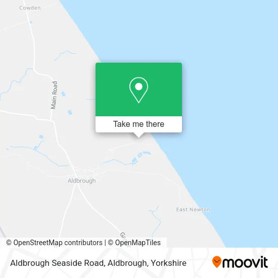 Aldbrough Seaside Road, Aldbrough map