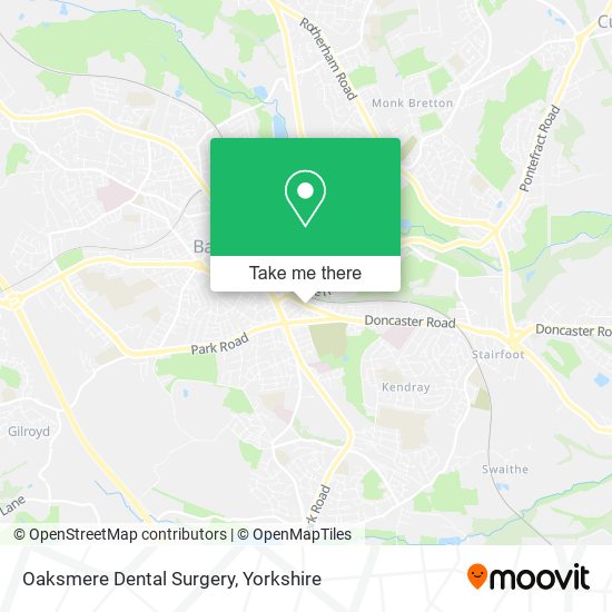 Oaksmere Dental Surgery map