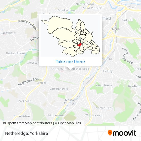 Netheredge map
