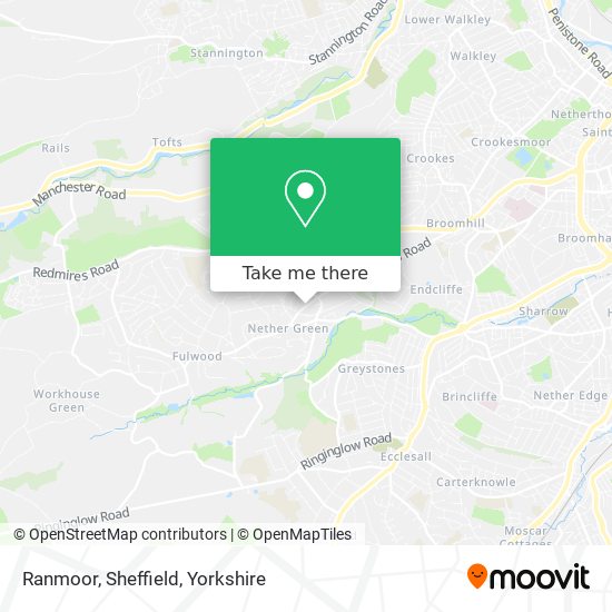 Ranmoor, Sheffield map