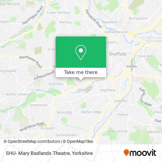 SHU- Mary Badlands Theatre map