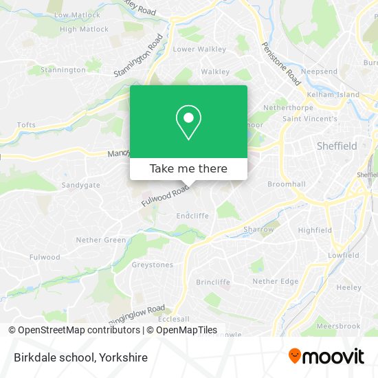 Birkdale school map