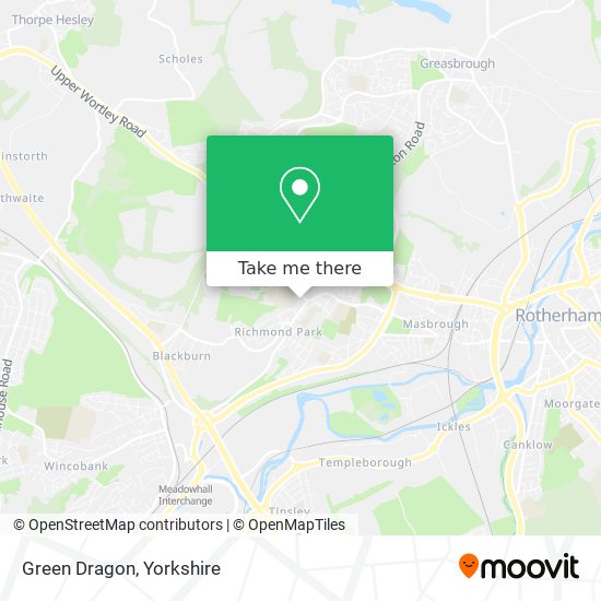 Green Dragon map