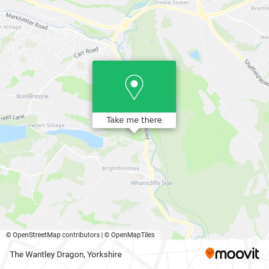 The Wantley Dragon map