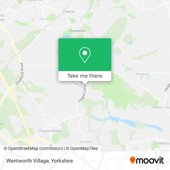 Wentworth Village map