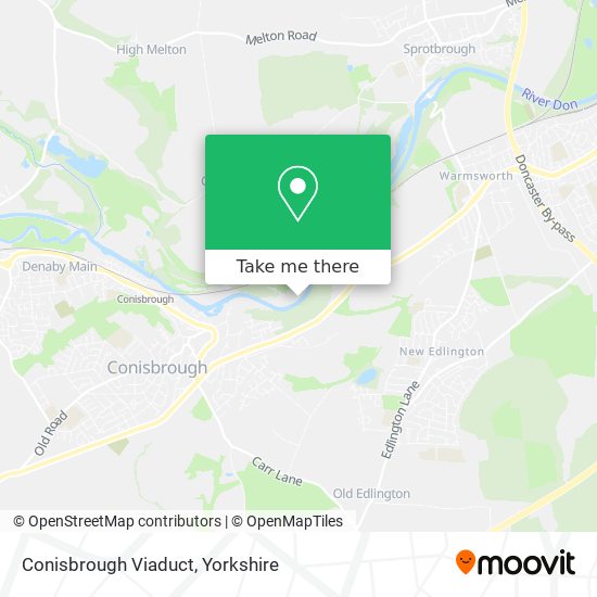 Conisbrough Viaduct map