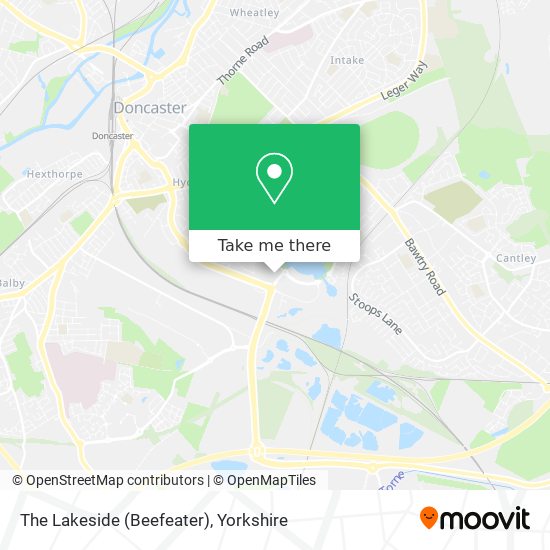 The Lakeside (Beefeater) map