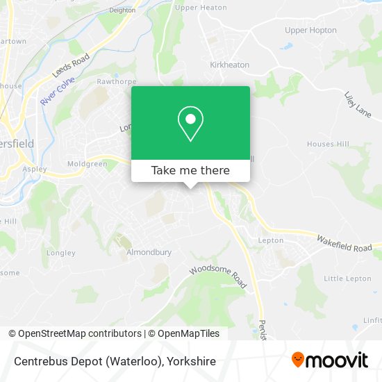 Centrebus Depot (Waterloo) map