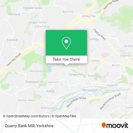 Quarry Bank Mill map