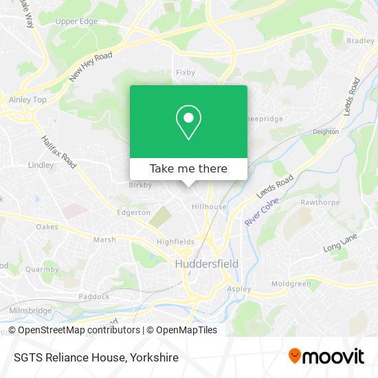 SGTS Reliance House map