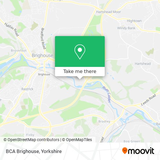 BCA Brighouse map