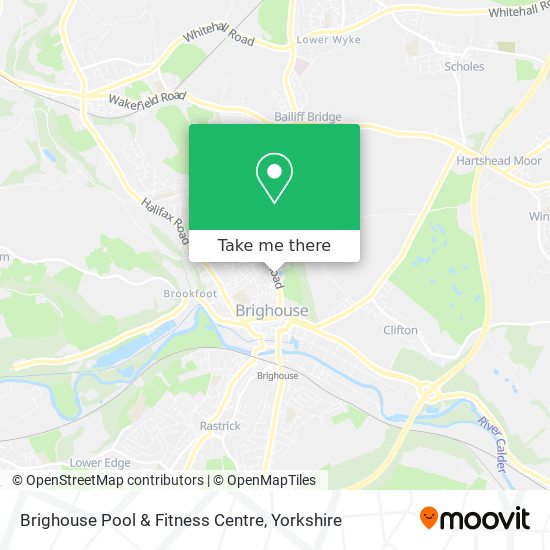 Brighouse Pool & Fitness Centre map