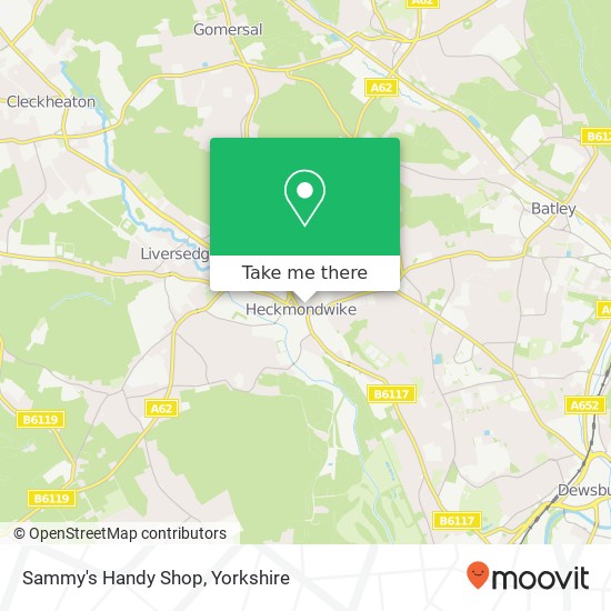 Sammy's Handy Shop map