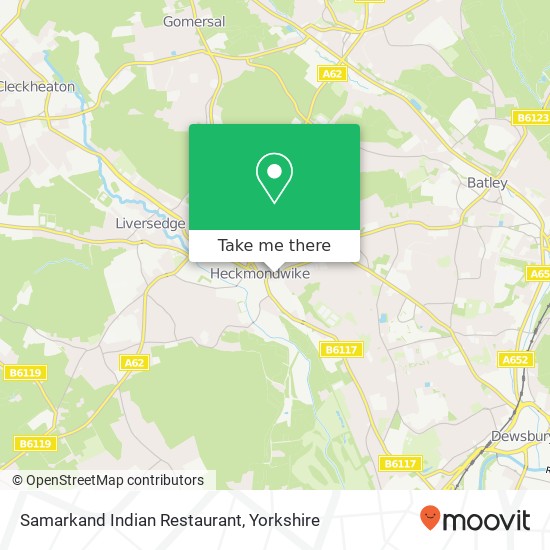 Samarkand Indian Restaurant map