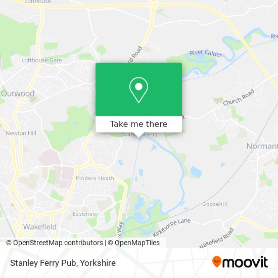 Stanley Ferry Pub map