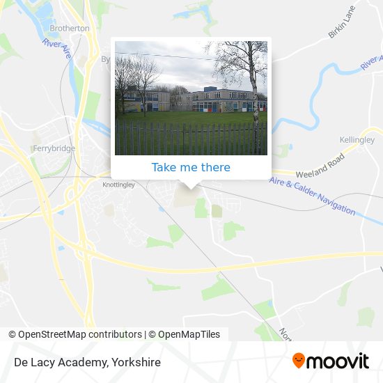 De Lacy Academy map