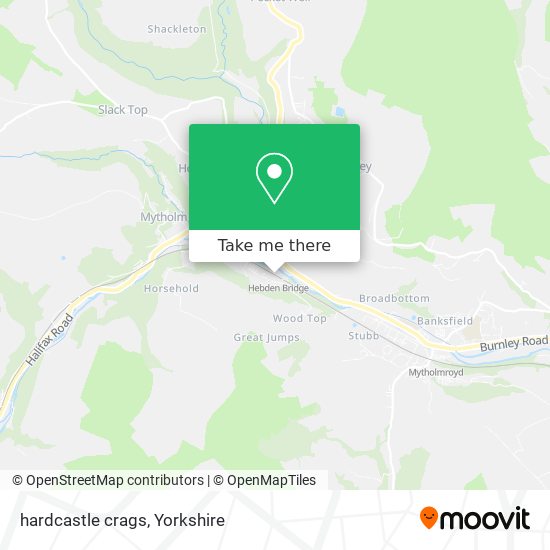 hardcastle crags map