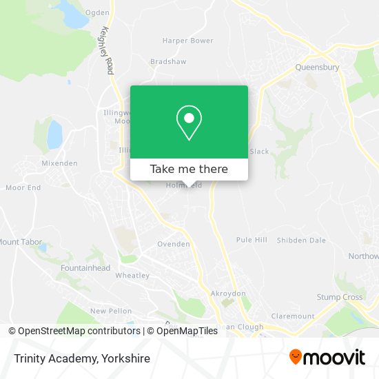 Trinity Academy map