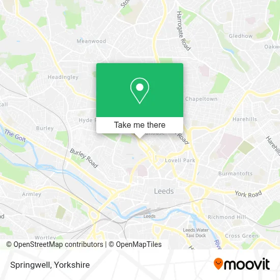 Springwell map