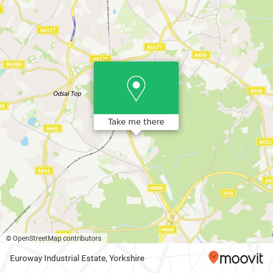 Euroway Industrial Estate map