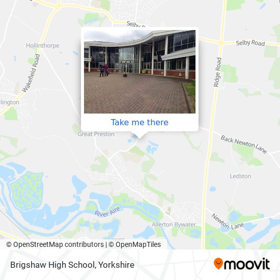 Brigshaw High School map