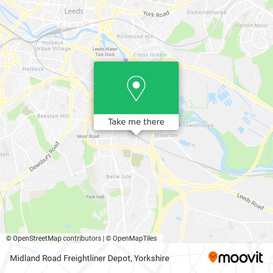 Midland Road Freightliner Depot map