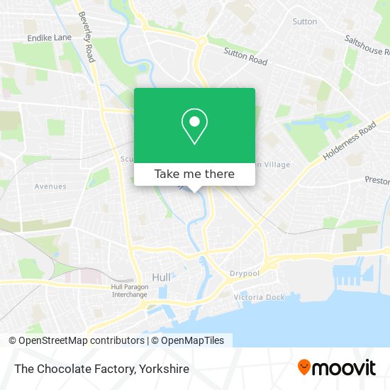 The Chocolate Factory map