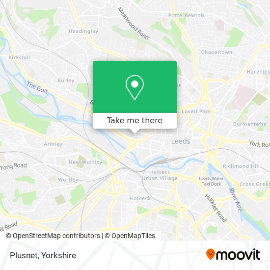 Plusnet map