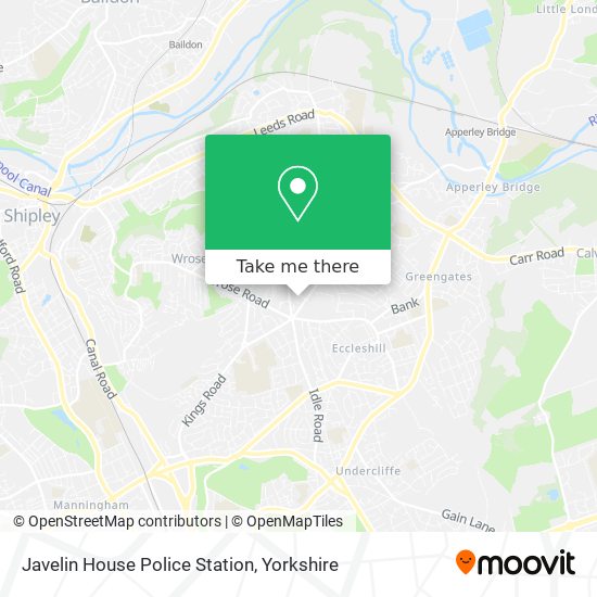 Javelin House Police Station map