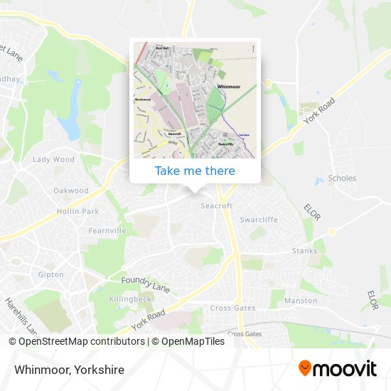 Whinmoor map
