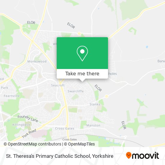 St. Theresa's Primary Catholic School map