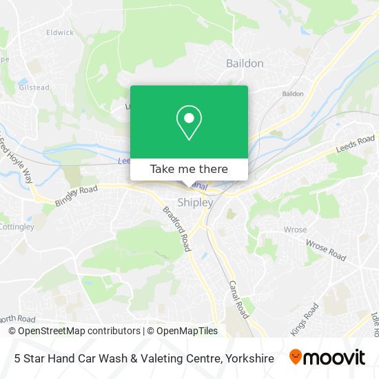 5 Star Hand Car Wash & Valeting Centre map