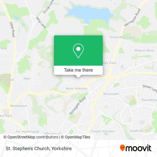St. Stephen's Church map