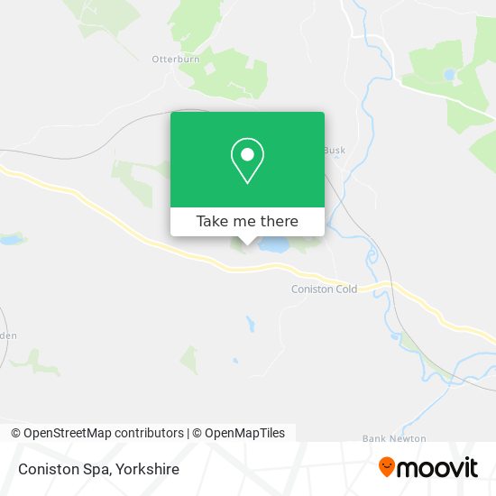 Coniston Spa map