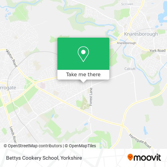 Bettys Cookery School map