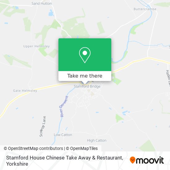 Stamford House Chinese Take Away & Restaurant map