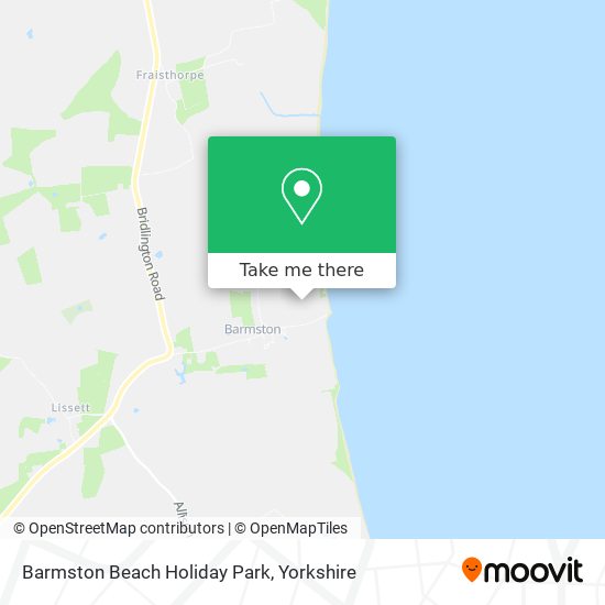 Barmston Beach Holiday Park map