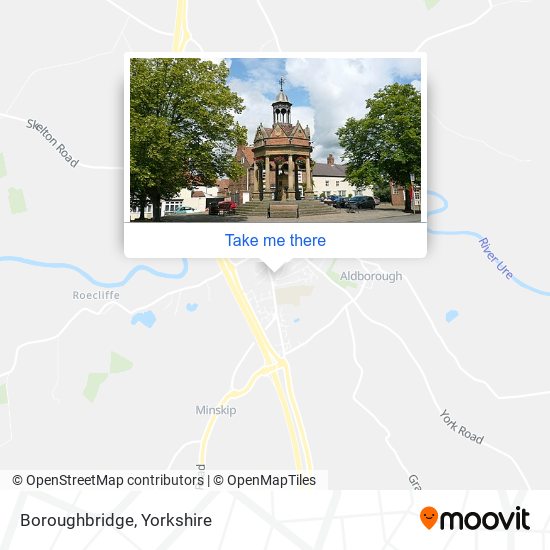 Boroughbridge map