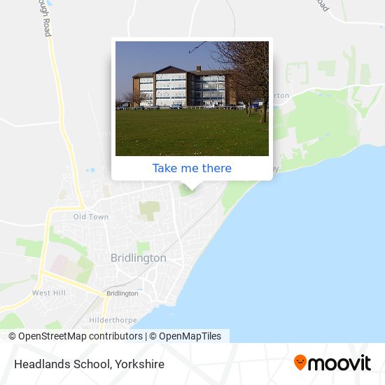 Headlands School map