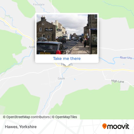 Hawes map