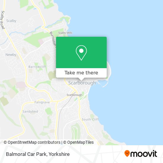 Balmoral Car Park map