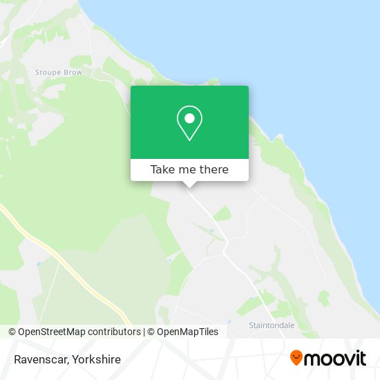 Ravenscar map