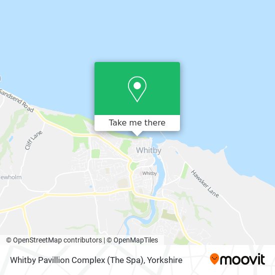 Whitby Pavillion Complex (The Spa) map