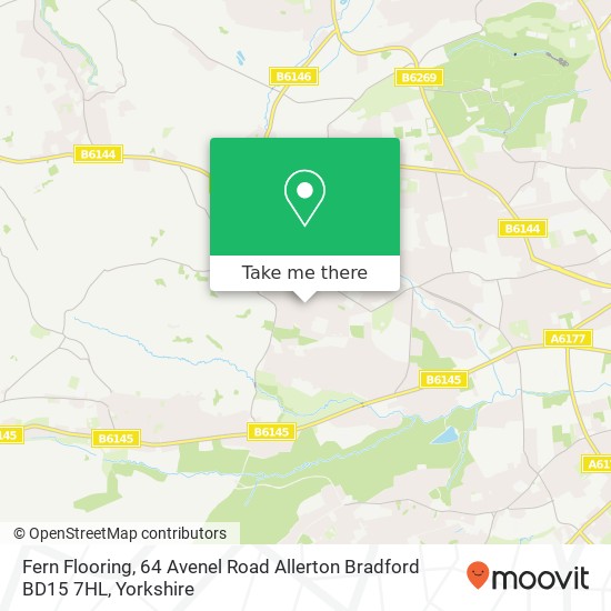 Fern Flooring, 64 Avenel Road Allerton Bradford BD15 7HL map