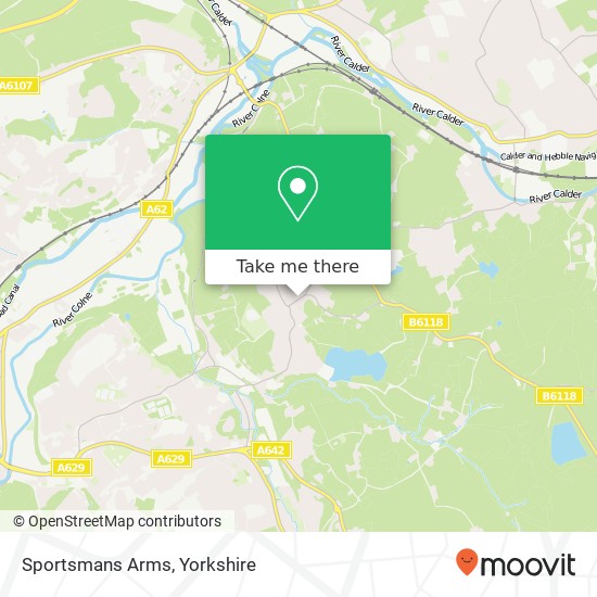 Sportsmans Arms map